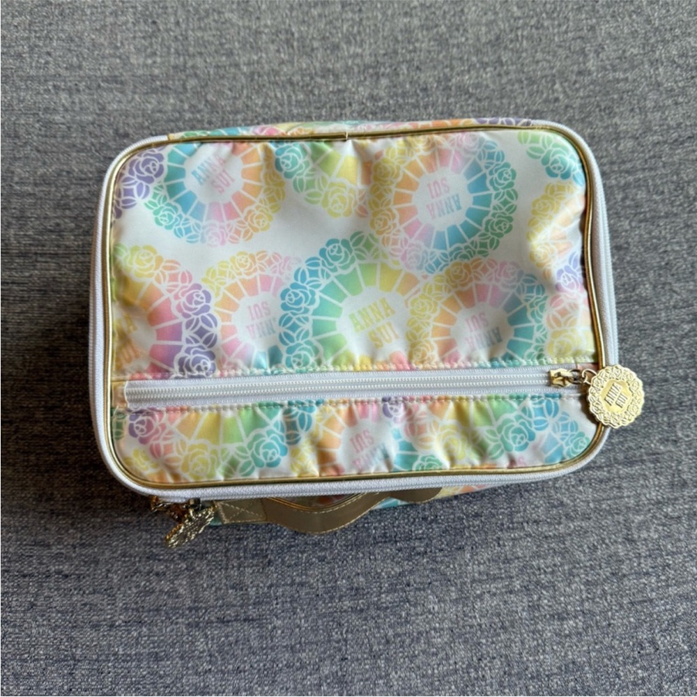 ANNA SUI Cosmetic Makeup Toiletry Case
